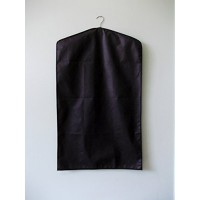 Lot de 6 housses de vêtements pour respirante Housse de vêtement de la poussière Sac pochette coque de 3st. Noir – 3st./marron  noir/marron  58x60 - B076WZ1VLK